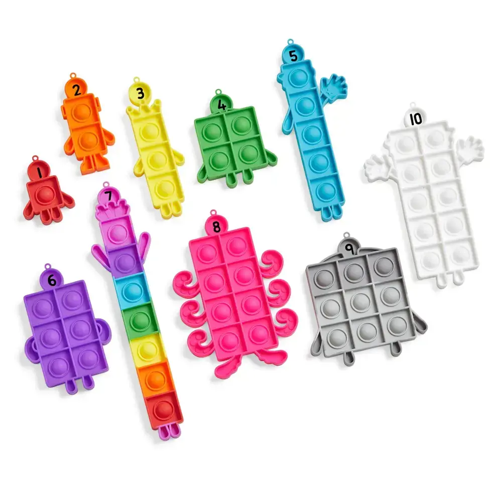 Learning Resources Numberblocks Sensory Bubble Poppers